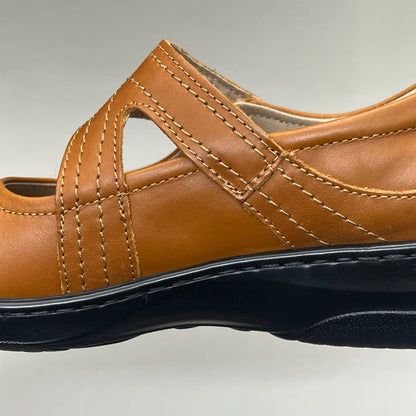 PROPET Golda Mary Jane Shoe Adjustable Lightweight Women's Sz 7 X(2E) Teak WCA053L
