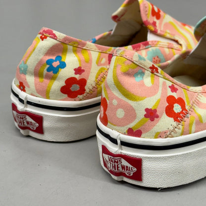 VANS Slip-On VR3 SF 50% Organic Cotton Shoe Women's 5.5 Men's 4.5 Groovy Floral