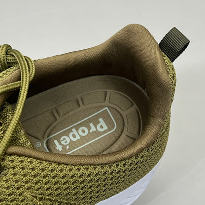 PROPET Tour Knit Double Insoles Ortholite Shoes Women Sz 11 XX(4E) Olive WAA112M