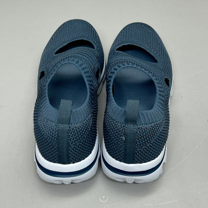 PROPET Travel Activ Avid Knit Flexible Shoe Women's Sz 8 N(AA) Denim WAT064M
