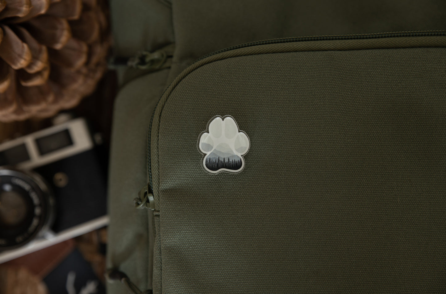 Adventure Paw Acrylic Pin