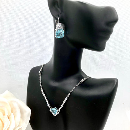 Oceana - Aqua Blue Bridal Jewelry Set
