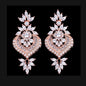 Narissa - Art Deco CZ Bridal Earrings - Available in Silver, Rose Gold and Yellow Gold