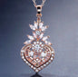 Narissa - Art Deco CZ Bridal Necklace - Available in Silver, Rose Gold and Yellow Gold