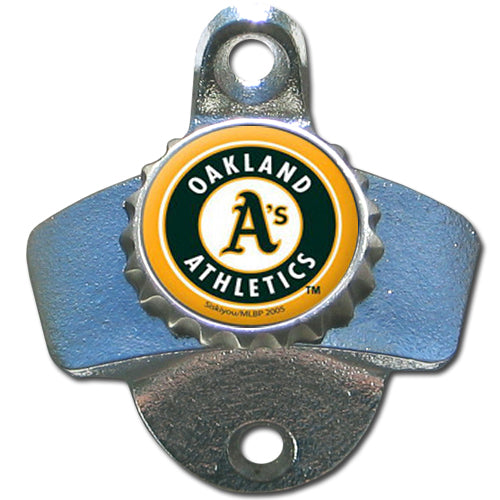 Oakland Athletics Wall Bottle Opener