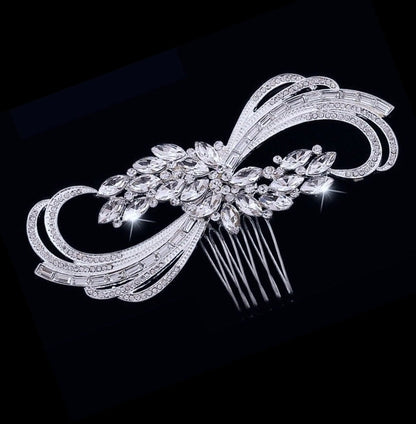 "Aurora" - Austrian Crystal Bridal Hair Comb