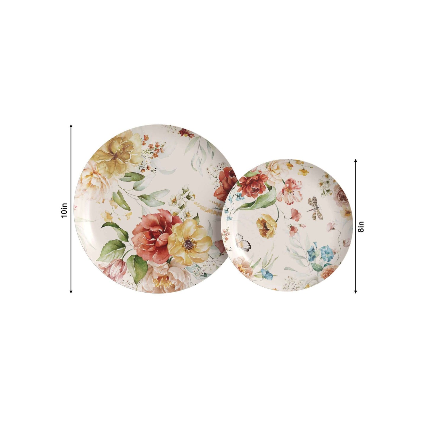 8 In. Earthtrends Aviv Design Paper Plates | 20 Count
