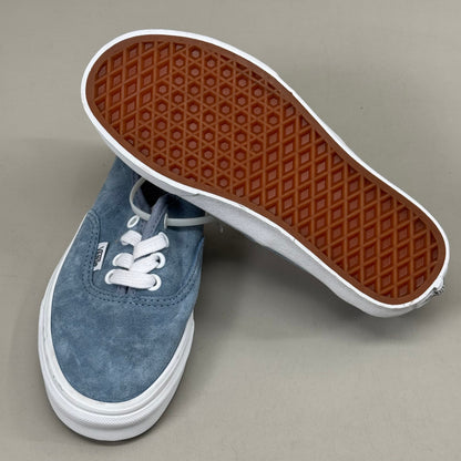 VANS Authentic Suede Casual Shoes Heiq Eco Dry Women's 5.5 Men's 4.0 Ashley Blue