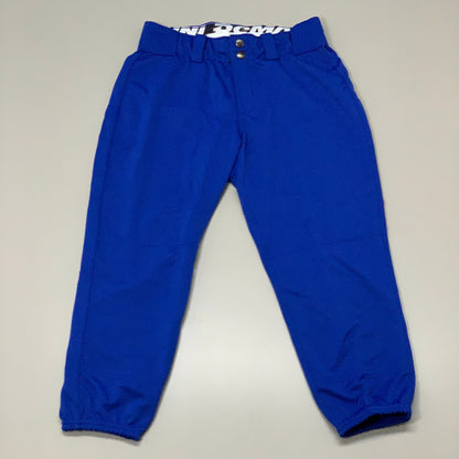 DEMARINI Fierce Fastpitch Belted Softball Pant Women's Sz M Blue WTD304001M