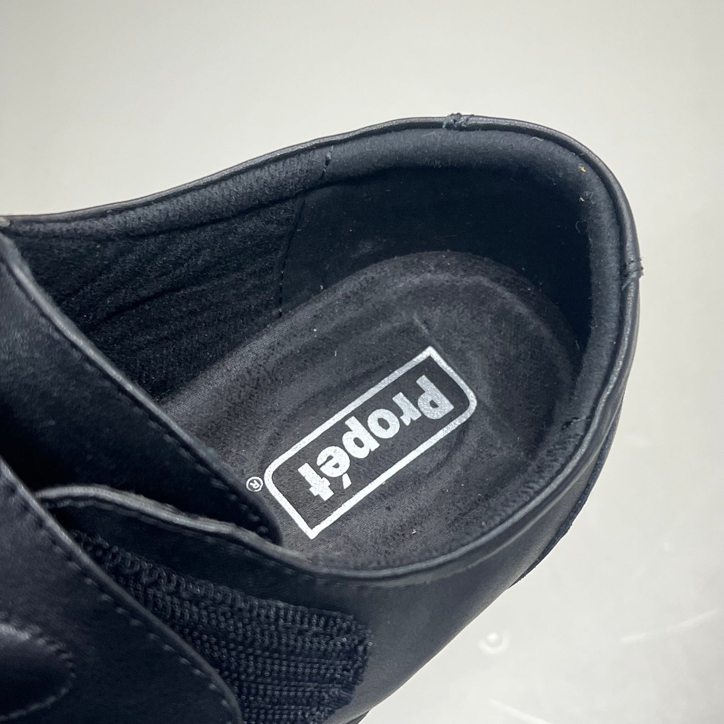 PROPET Diabetic Friendly Orthotic Wilma Shoe Women's Sz 7.5 X(2E) Black WCA043P