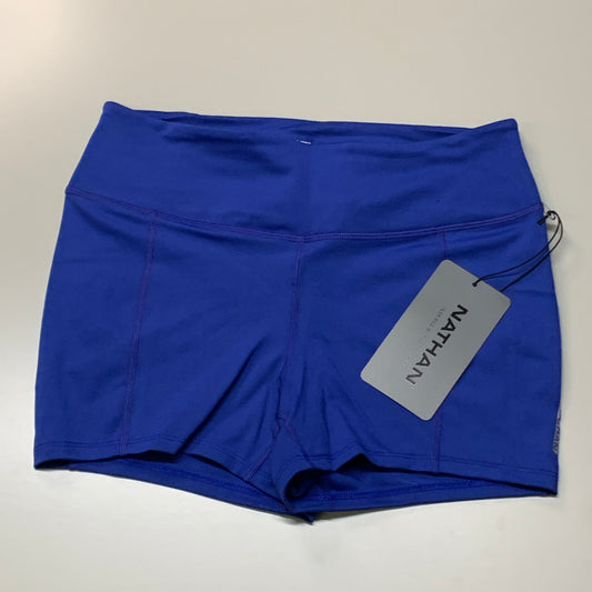 NATHAN Interval 3" Inseam Bike Short Womens Sodalite Blue Sz XS NS51040-60247-XS