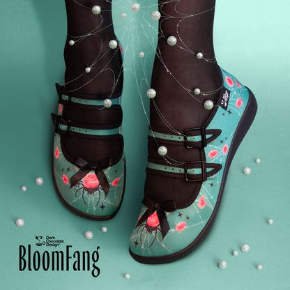 Chocolaticas® Bloomfang Women's Mary Jane Flat