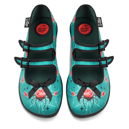Chocolaticas® Bloomfang Women's Mary Jane Flat