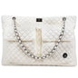 Diana Quilted Vegan Leather Weekender Tote Bag