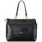 Madalyn Rustic Vegan Leather Weekender Tote Bag