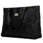 Uncomplicated Nylon Weekender Tote Bag