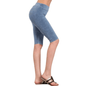 Ladies Longer Length Biker Shorts Made in USA