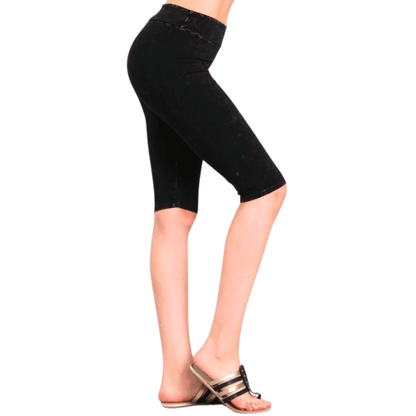 Ladies Longer Length Biker Shorts Made in USA