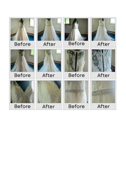 Wedding Dress Cleaning Service
