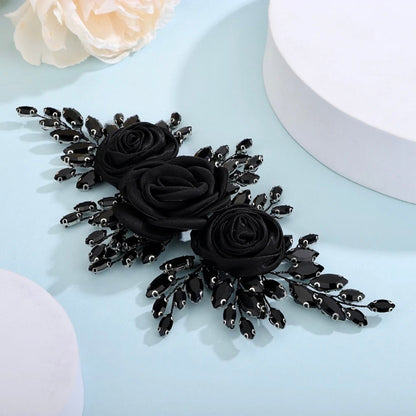"Sonya" - Black Bridal Hair Accessory