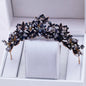 "Sansa" - Victorian Gothic Black Bridal Tiara