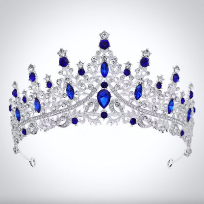 Rosamund - Baroque Bridal Tiara - More Colors