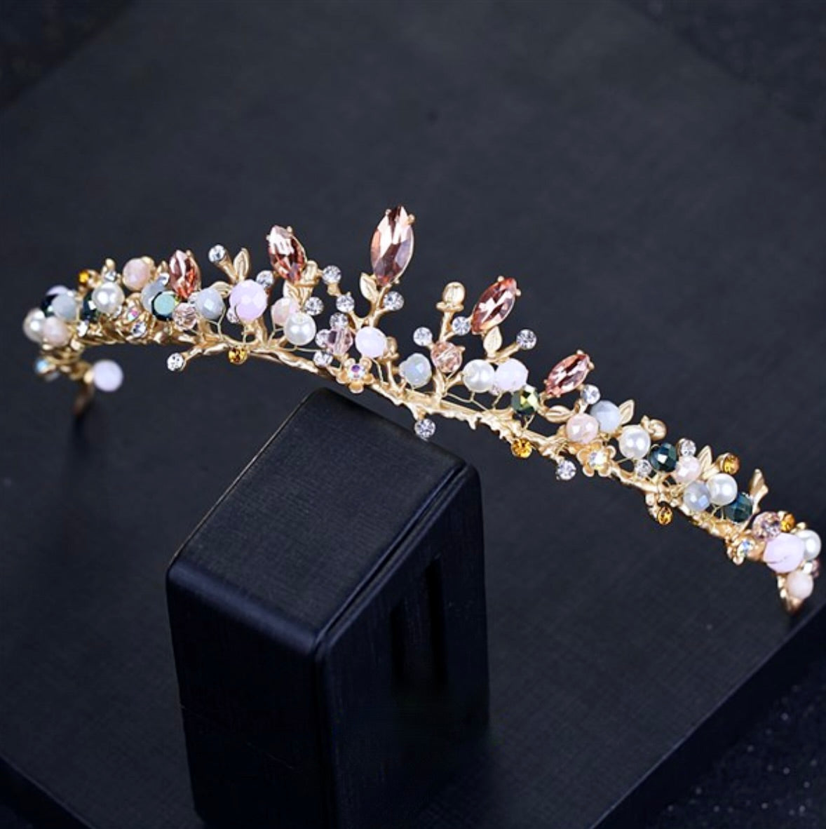 Delilah - Bohemian Gold Bridal Tiara