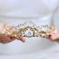 Neda - Bohemian Pearl Bridal Tiara
