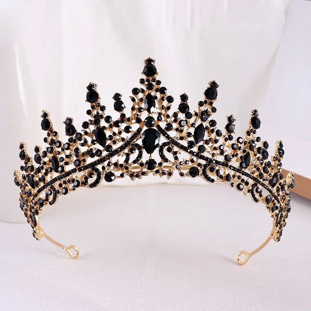 Rosamund - Baroque Bridal Tiara - More Colors