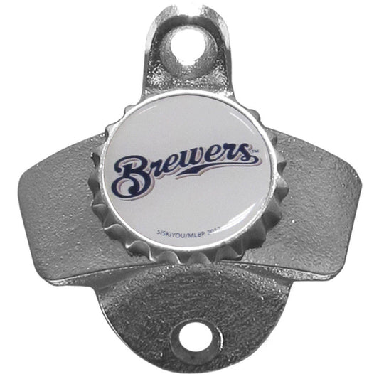 Milwaukee Brewers Wall Bottle Opener