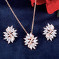 Joanne - Cubic Zirconia Bridal Jewelry Set - Available in Silver and Rose Gold