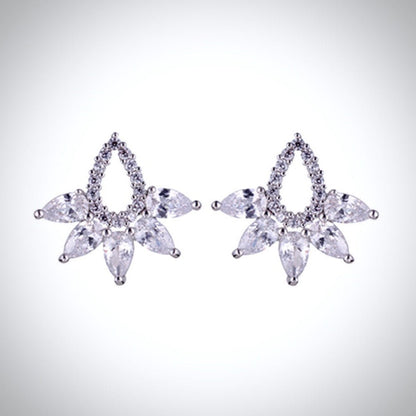 Rita - Cubic Zirconia Bridal Stud Earrings