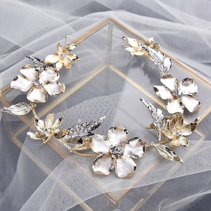 Sedona - Gold Crystal Bridal Headband