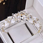 "Giada" - Bridal 3-Piece Jewelry Set With Tiara - Available in Gold and Silver