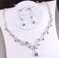 "Giada" - Bridal 3-Piece Jewelry Set With Tiara - Available in Gold and Silver