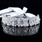 "Miriam" - Silver Crystal Bridal Headband