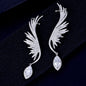 Catalina - Silver Cubic Zirconia Bridal Earrings