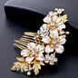 "Giulia" - Crystal Bridal Hair Comb - Available in Gold and Silver