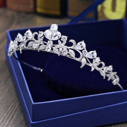 Kyleigh - Wedding Cubic Zirconia Tiara