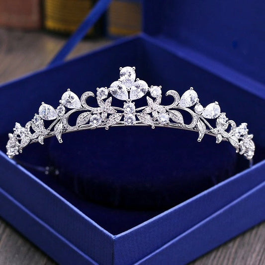 Kyleigh - Wedding Cubic Zirconia Tiara