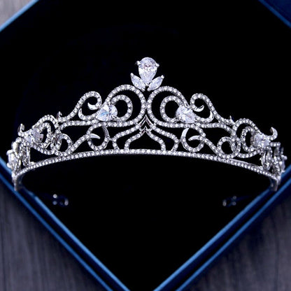 Brielle - Cubic Zirconia Bridal Tiara