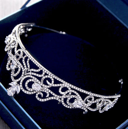 Brielle - Cubic Zirconia Bridal Tiara