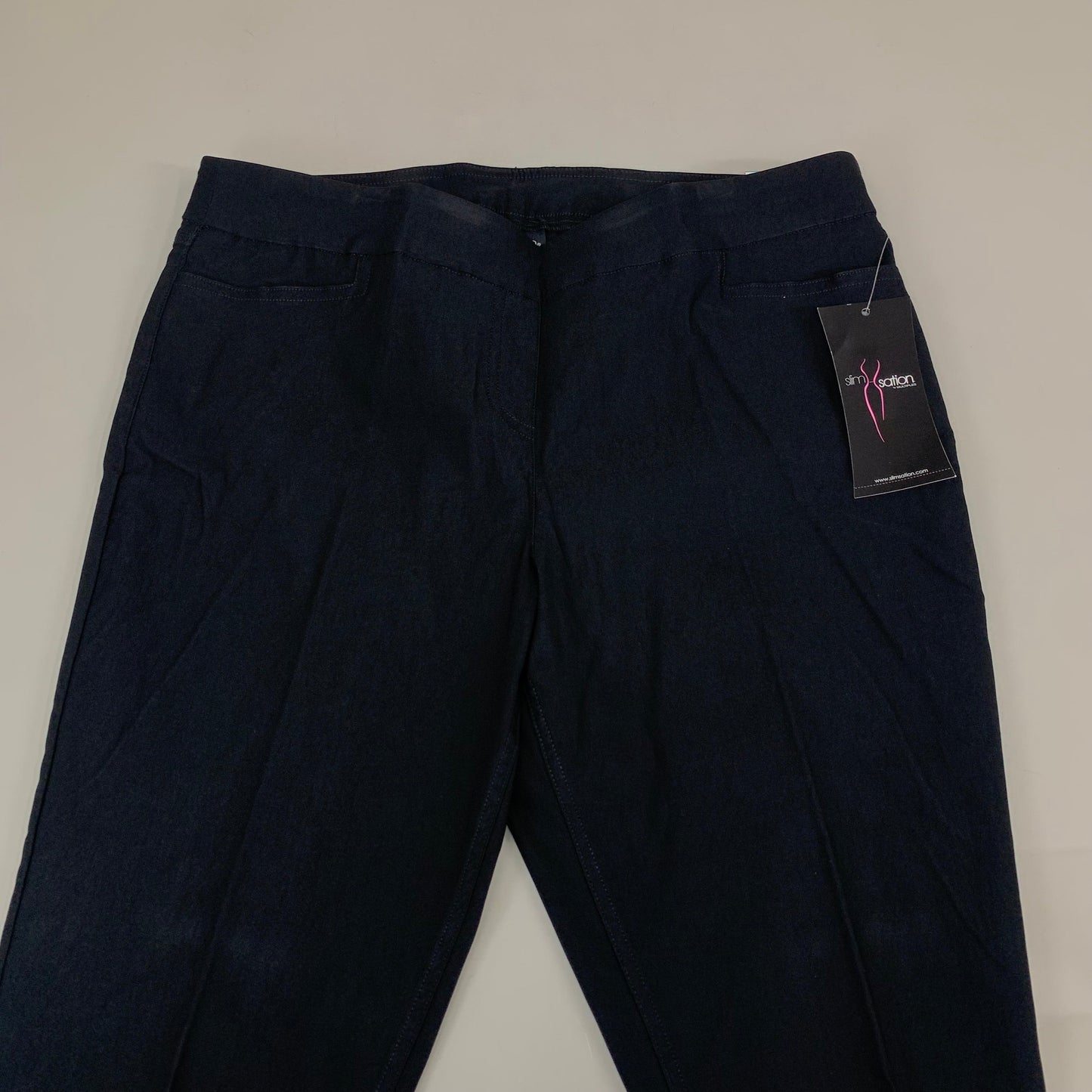 MULTIPLES Ankle Pant Petite Women's Sz 16P Black