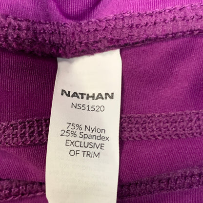 NATHAN Interval 6" Inseam Bike Short Women's Plum Size XS NS51520-70030-XS