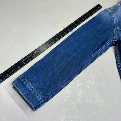 FRAME DENIM Button Cuffs Soft Jacket  Women's Sz M  Medium Blue Wash