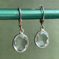 Green Amethyst Danglers