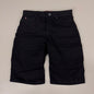 TOMMY HILFIGER JEANS Slim Bermuda Shorts Women's SZ 6 Waist 28 Black Magnet / Velcro Fly