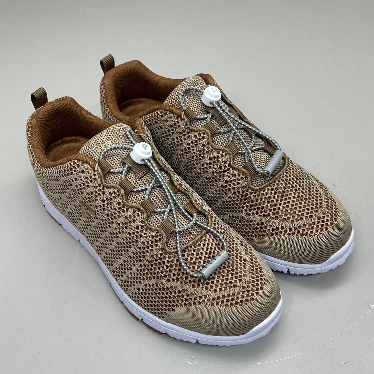 PROPET Travel Walker Evo Shoe Women's Sz 8.5 Width X(2E) Taupe/Sienna WAT062M