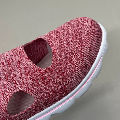 PROPET Travel Activ Avid Knit Shoe Women's Sz 8.5 X WIDE (2E) Pink/Red WAT064M