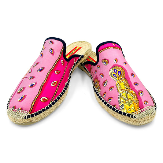 RIVES Pink Mule Espadrilles